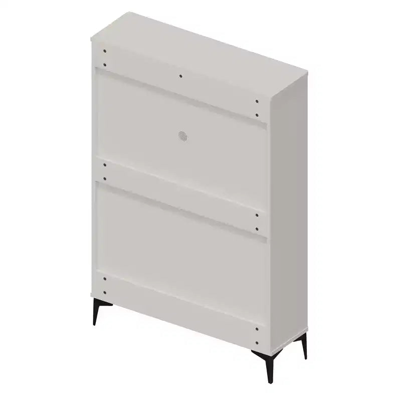 Shoe Racks with 3 Flip Drawers Entrance Shoe Cabinet Hidden Shoe Cabinet with Independent Legs