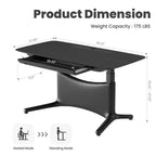 All in 1 Electric Height Adjustable Desk Smart, Modular & Ergonomic