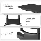 All in 1 Electric Height Adjustable Desk Smart, Modular & Ergonomic