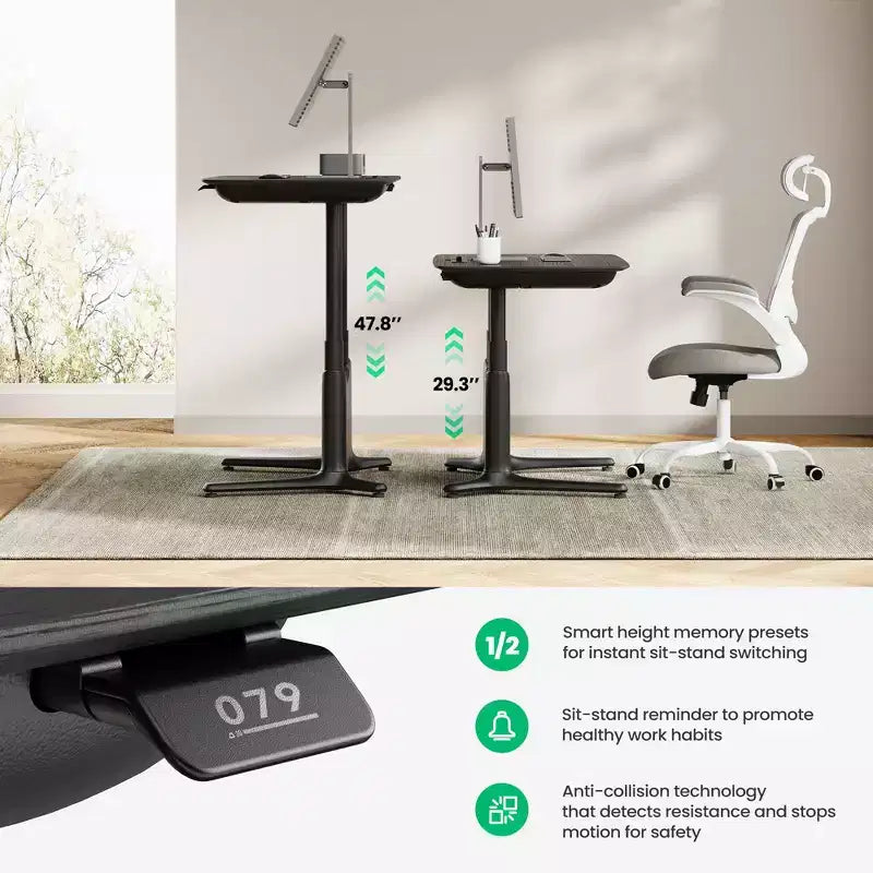 All in 1 Electric Height Adjustable Desk Smart, Modular & Ergonomic