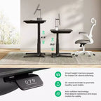 All in 1 Electric Height Adjustable Desk Smart, Modular & Ergonomic