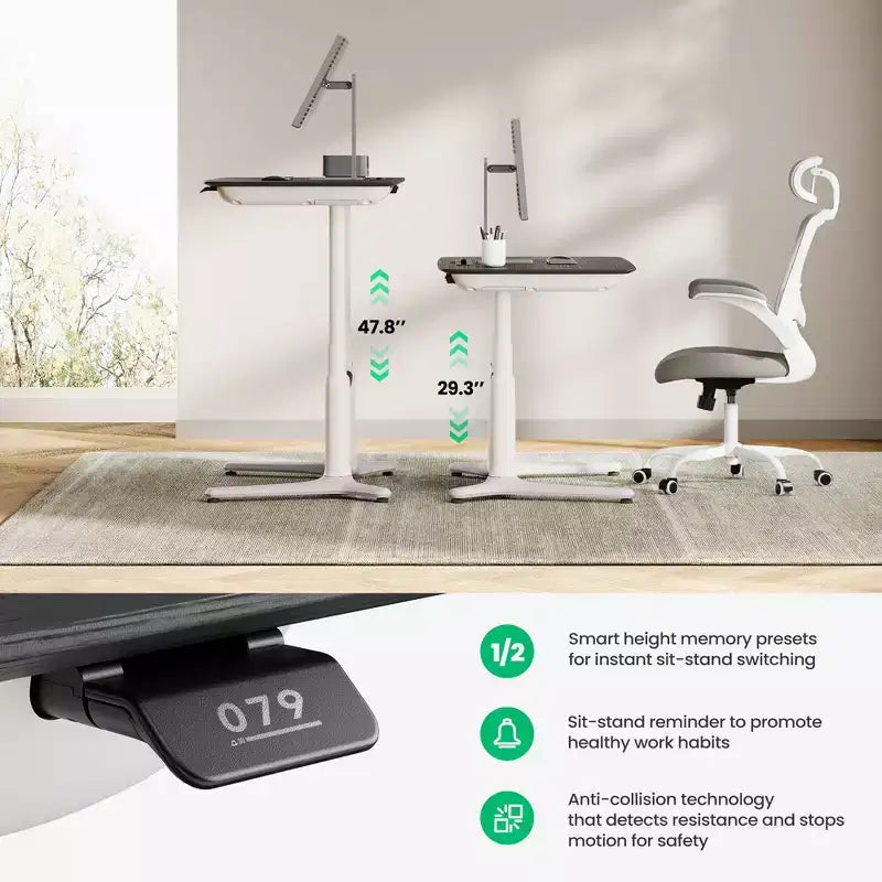 All in 1 Electric Height Adjustable Desk Smart, Modular & Ergonomic