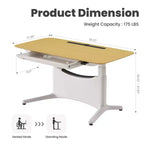 All in 1 Electric Height Adjustable Desk Smart, Modular & Ergonomic