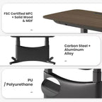 All in 1 Electric Height Adjustable Desk Smart, Modular & Ergonomic