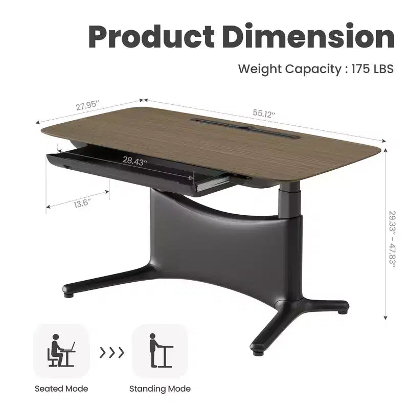 All in 1 Electric Height Adjustable Desk Smart, Modular & Ergonomic