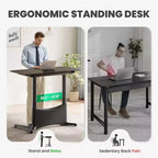 All in 1 Electric Height Adjustable Desk Smart, Modular & Ergonomic