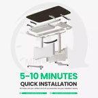 All in 1 Electric Height Adjustable Desk Smart, Modular & Ergonomic