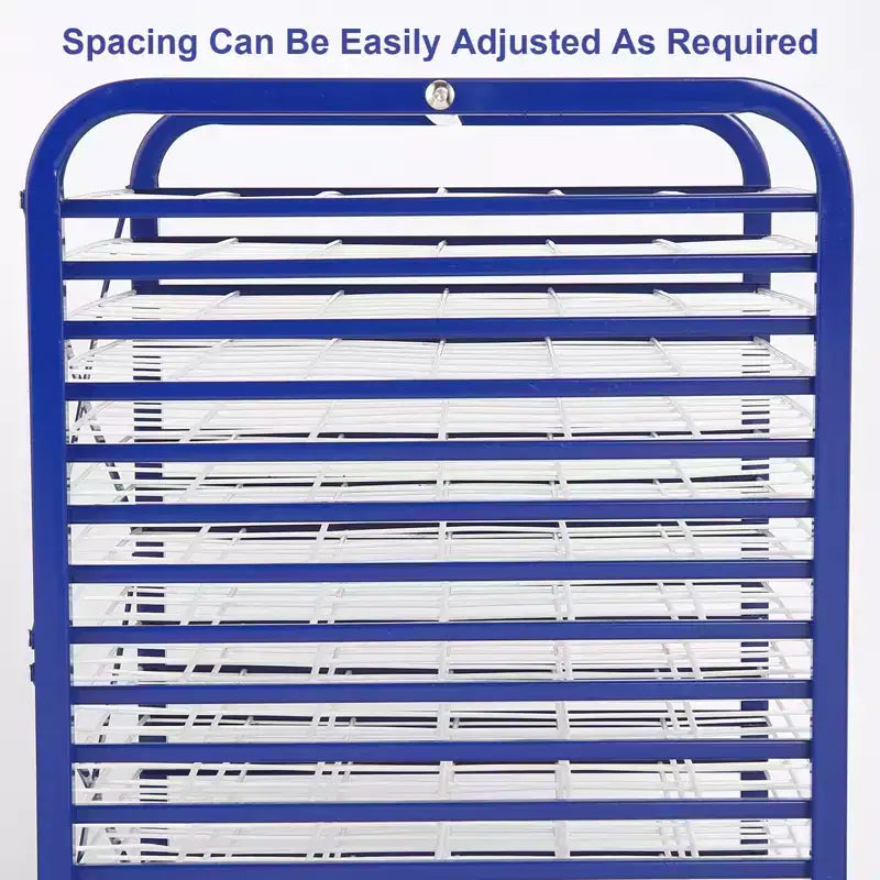 Mobile Art Drying Rack for Hanging Paintings, Suitable for Classrooms and Art Studios, Practical Heavy-Duty Storage Rack Equipped with Multiple Trays