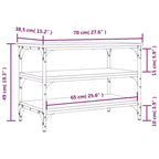Shoe Bench Storage Organizer Entryway Hallway Furniture Engineered Wood