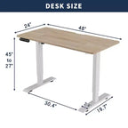 Electric Standing Desk Height Adjustable Desk for Home and Office Computer Table Gaming Desk