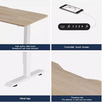 Electric Standing Desk Height Adjustable Desk for Home and Office Computer Table Gaming Desk