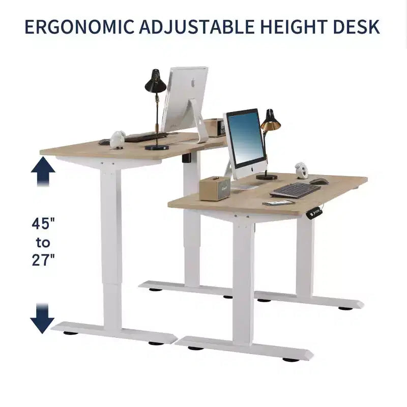 Electric Standing Desk Height Adjustable Desk for Home and Office Computer Table Gaming Desk