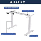 Electric Standing Desk Height Adjustable Desk for Home and Office Computer Table Gaming Desk
