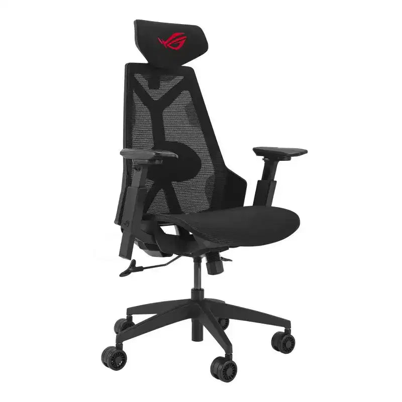 Ergo Gaming Chair, Futuristic Cyborg Aesthetic, Versatile Seat Adjustments, Mobile Gaming Arm Support Mode, Acoustic Panel