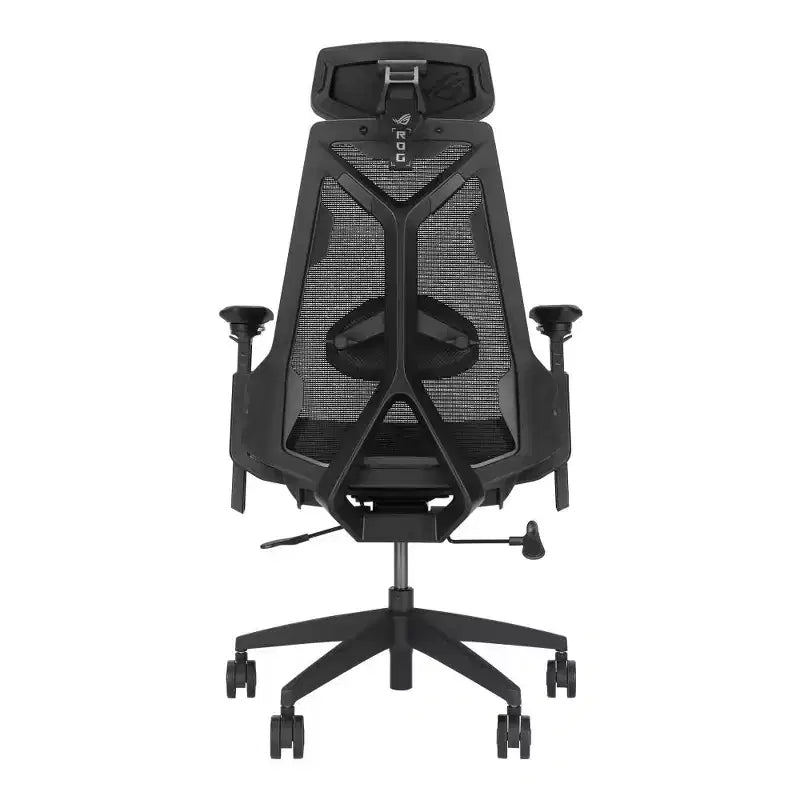 Ergo Gaming Chair, Futuristic Cyborg Aesthetic, Versatile Seat Adjustments, Mobile Gaming Arm Support Mode, Acoustic Panel