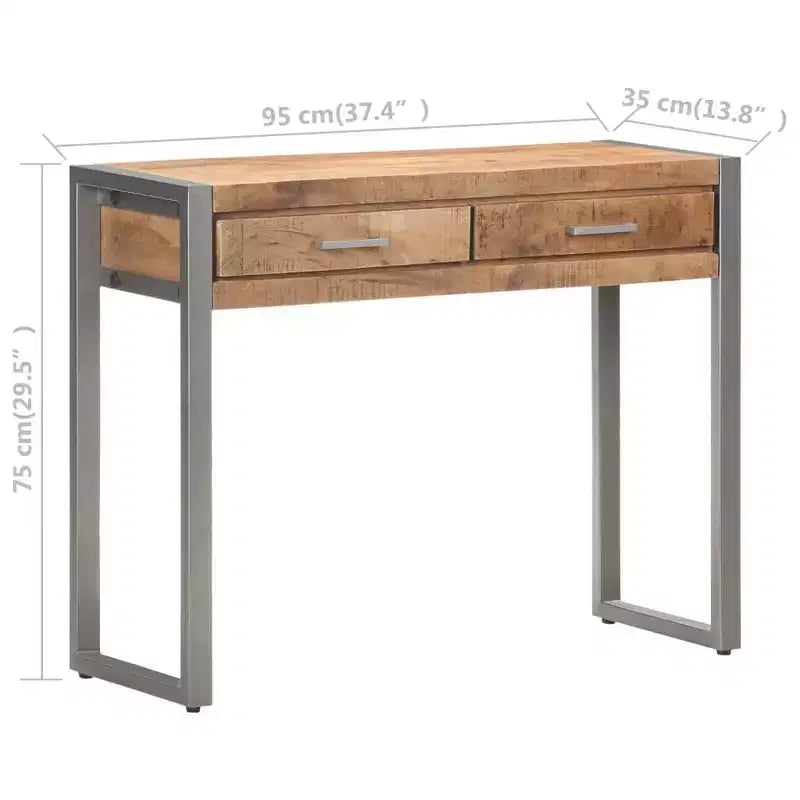 Console Table Solid Mango Wood