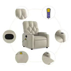 Massage Recliner Chair Faux Leather
