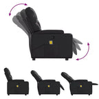 Massage Recliner Chair Faux Leather