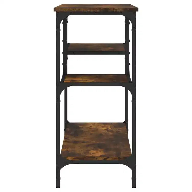 Console Table with Shelves Behind Sofa Entry Desk Living Room Furniture