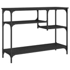 Console Table with Shelves Behind Sofa Entry Desk Living Room Furniture