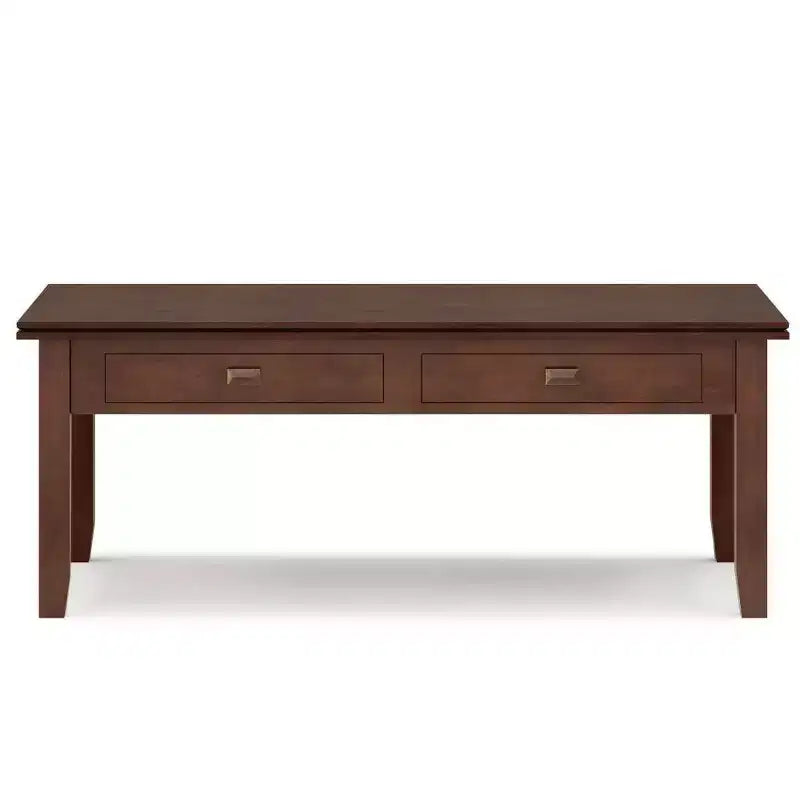 Stratford Lift Top Coffee Table Russet Brown