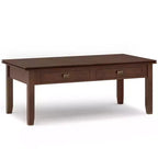 Stratford Lift Top Coffee Table Russet Brown