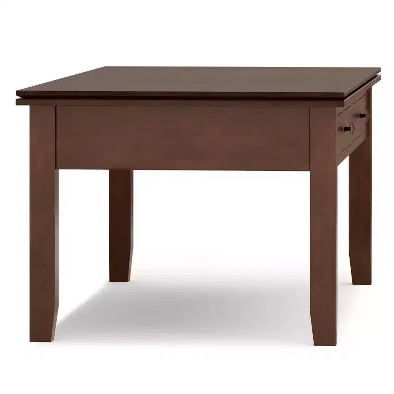 Stratford Lift Top Coffee Table Russet Brown