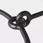 Metal and Marble Console Table with Shelf White Carrara Marble/Dark Bronze