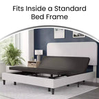 Custom Adjustable Bed Base with Motorized Dual Head and Foot Incline and Quick and Easy Assembly