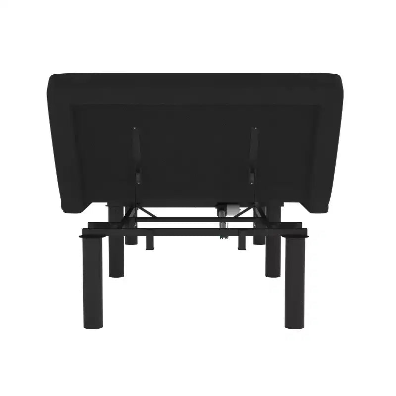 Custom Adjustable Bed Base with Motorized Dual Head and Foot Incline and Quick and Easy Assembly