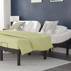 Custom Adjustable Bed Base with Motorized Dual Head and Foot Incline and Quick and Easy Assembly