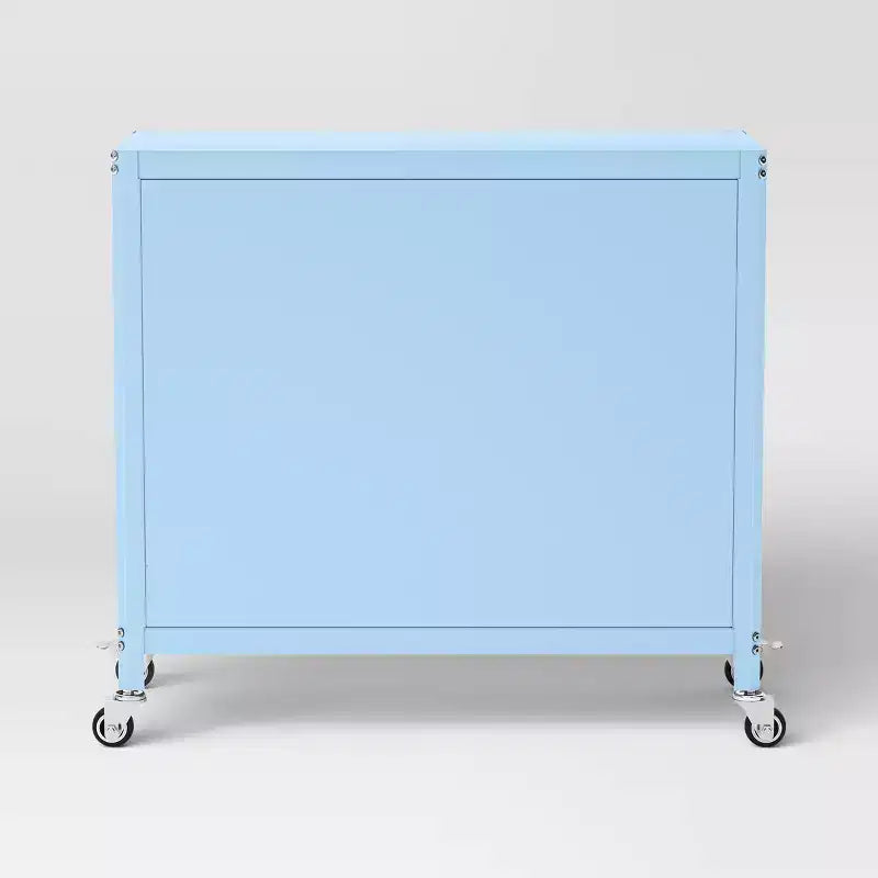 2 Door Metal Rolling Locker Storage Cabinet - Room Essentials
